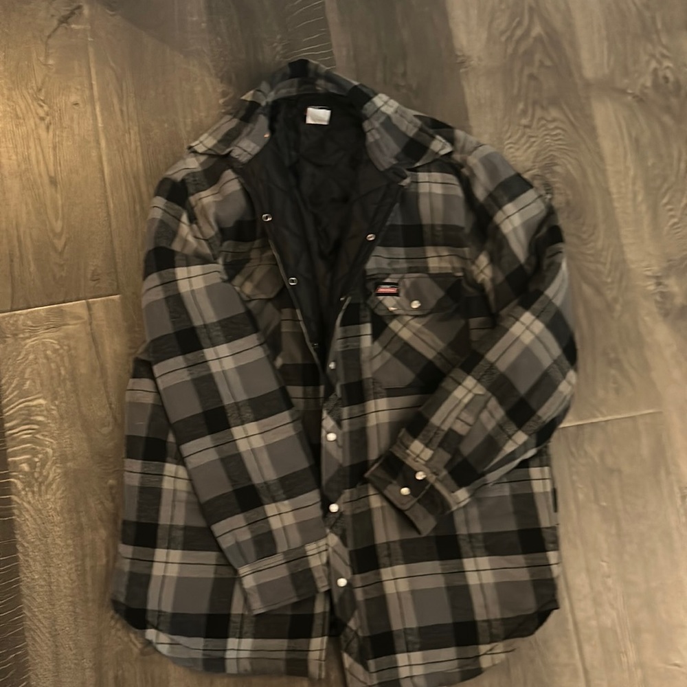 Dickie’s button up work jacket size large never worn